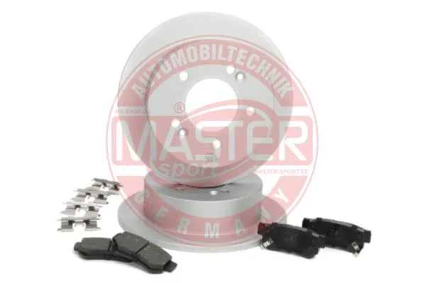 201003180 MASTER-SPORT GERMANY Комплект тормозов, дисковый тормозной механизм (фото 2)