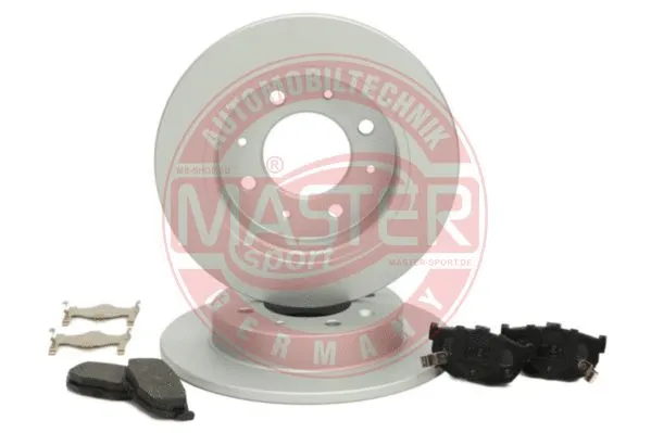 201003340 MASTER-SPORT GERMANY Комплект тормозов, дисковый тормозной механизм (фото 1)