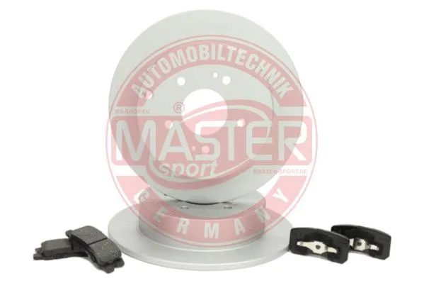 201003440 MASTER-SPORT GERMANY Комплект тормозов, дисковый тормозной механизм (фото 4)