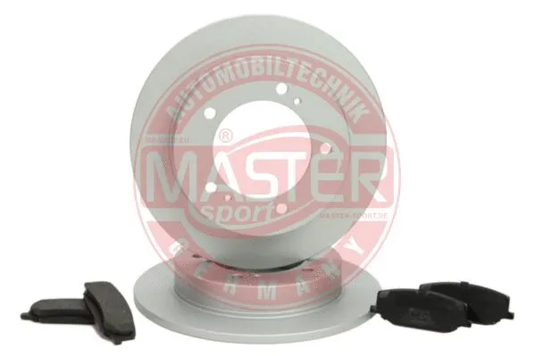 201003550 MASTER-SPORT GERMANY Комплект тормозов, дисковый тормозной механизм (фото 3)