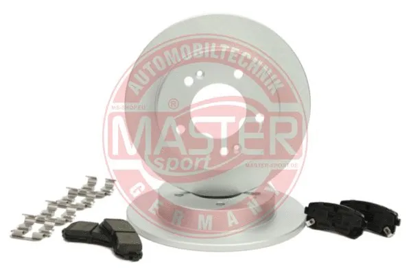 201003570 MASTER-SPORT GERMANY Комплект тормозов, дисковый тормозной механизм (фото 3)