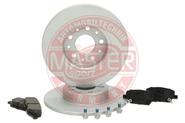 201003781 MASTER-SPORT GERMANY Комплект тормозов, дисковый тормозной механизм (фото 1)