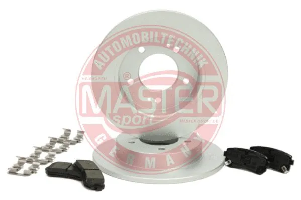 201053570 MASTER-SPORT GERMANY Комплект тормозов, дисковый тормозной механизм (фото 1)