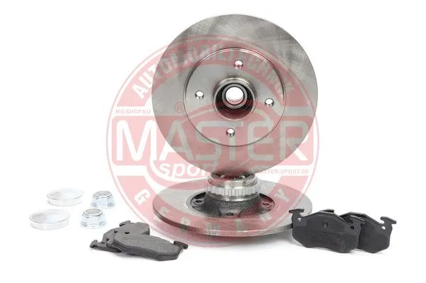 201060450 MASTER-SPORT GERMANY Комплект тормозов, дисковый тормозной механизм (фото 1)