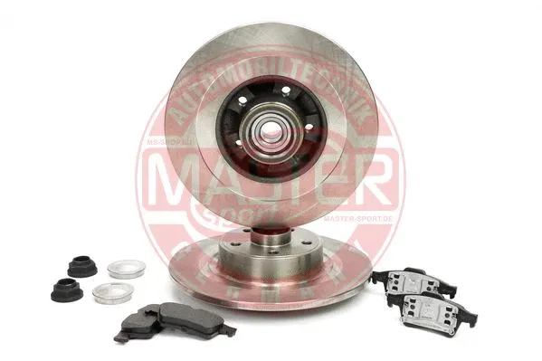 201101000 MASTER-SPORT GERMANY Комплект тормозов, дисковый тормозной механизм (фото 2)