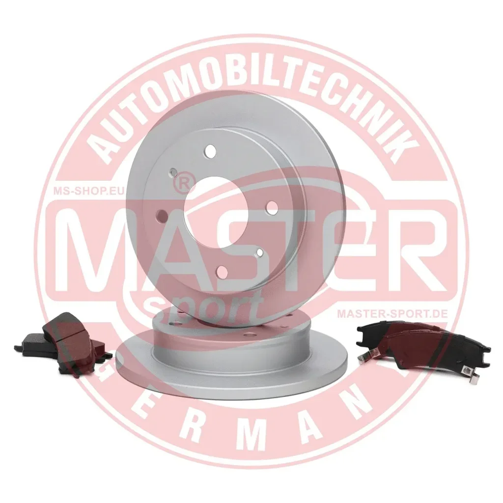 201101250 MASTER-SPORT GERMANY Комплект тормозов, дисковый тормозной механизм (фото 4)