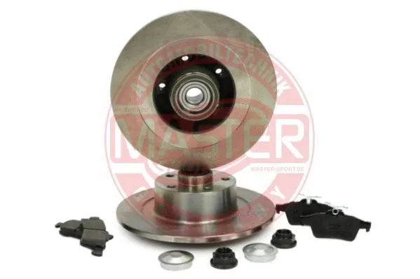 201101810 MASTER-SPORT GERMANY Комплект тормозов, дисковый тормозной механизм (фото 1)