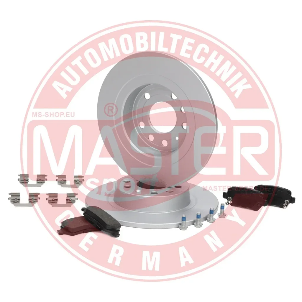 201103390 MASTER-SPORT GERMANY Комплект тормозов, дисковый тормозной механизм (фото 1)