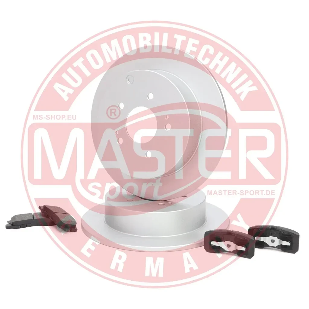 201103440 MASTER-SPORT GERMANY Комплект тормозов, дисковый тормозной механизм (фото 1)