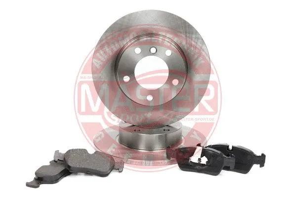 201201260 MASTER-SPORT GERMANY Комплект тормозов, дисковый тормозной механизм (фото 1)