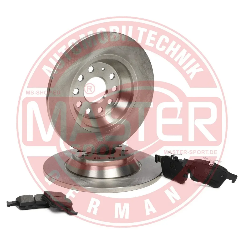 201202100 MASTER-SPORT GERMANY Комплект тормозов, дисковый тормозной механизм (фото 1)