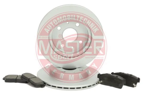 201701071 MASTER-SPORT GERMANY Комплект тормозов, дисковый тормозной механизм (фото 1)