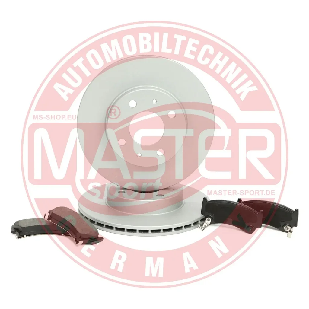 201801170 MASTER-SPORT GERMANY Комплект тормозов, дисковый тормозной механизм (фото 3)