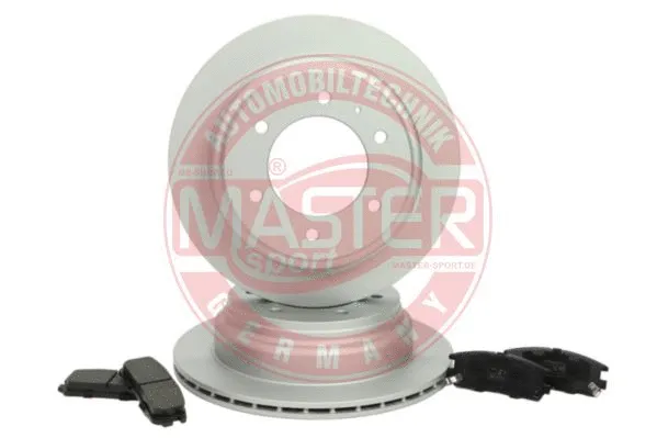 201801220 MASTER-SPORT GERMANY Комплект тормозов, дисковый тормозной механизм (фото 3)