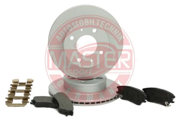 201801380 MASTER-SPORT GERMANY Комплект тормозов, дисковый тормозной механизм (фото 3)