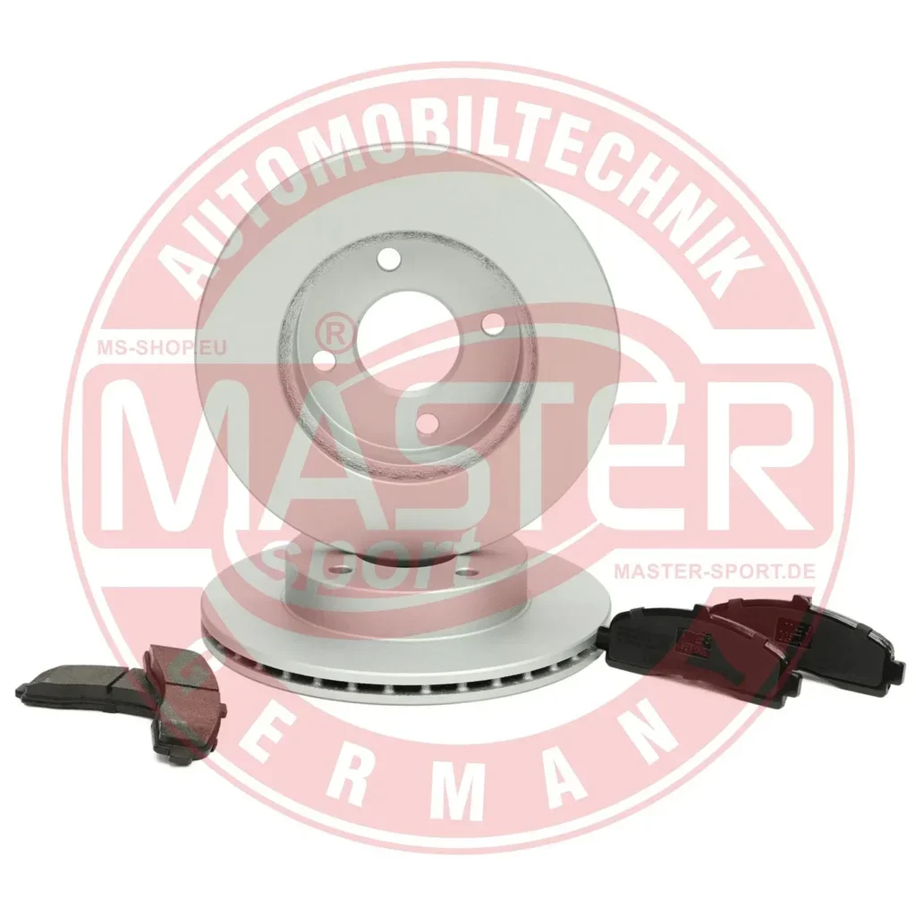 201801390 MASTER-SPORT GERMANY Комплект тормозов, дисковый тормозной механизм (фото 1)