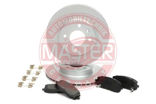 201801510 MASTER-SPORT GERMANY Комплект тормозов, дисковый тормозной механизм (фото 2)