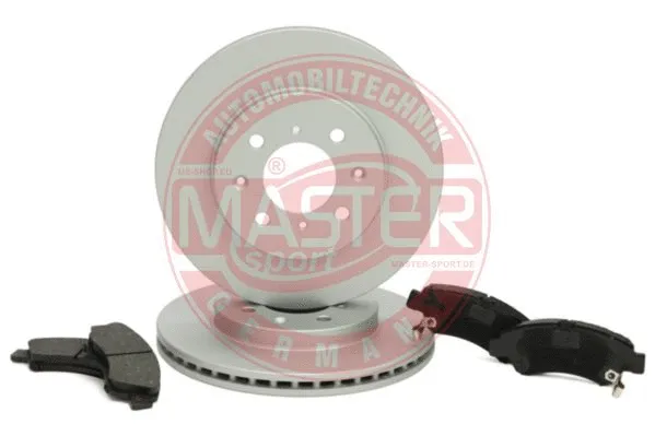 202101150 MASTER-SPORT GERMANY Комплект тормозов, дисковый тормозной механизм (фото 3)