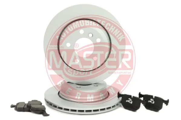 202202240 MASTER-SPORT GERMANY Комплект тормозов, дисковый тормозной механизм (фото 3)