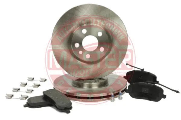 202401360 MASTER-SPORT GERMANY Комплект тормозов, дисковый тормозной механизм (фото 2)