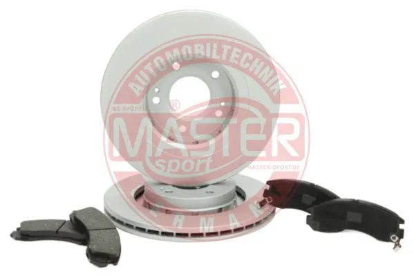 202402150 MASTER-SPORT GERMANY Комплект тормозов, дисковый тормозной механизм (фото 1)