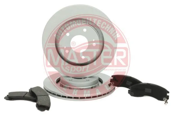 202402150 MASTER-SPORT GERMANY Комплект тормозов, дисковый тормозной механизм (фото 3)