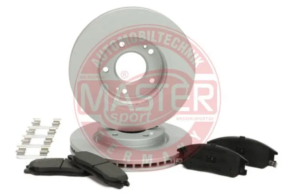 202601260 MASTER-SPORT GERMANY Комплект тормозов, дисковый тормозной механизм (фото 1)