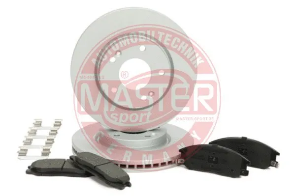 202601260 MASTER-SPORT GERMANY Комплект тормозов, дисковый тормозной механизм (фото 4)
