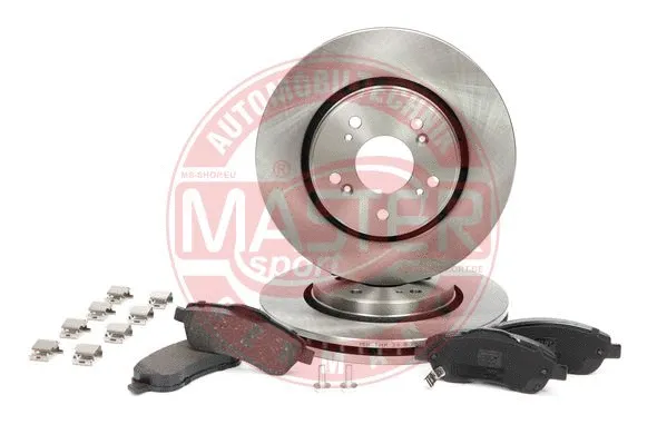 202802170 MASTER-SPORT GERMANY Комплект тормозов, дисковый тормозной механизм (фото 1)