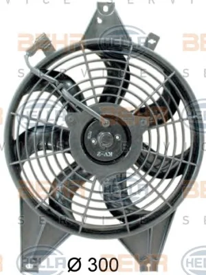 8EW 351 034-631 BEHR/HELLA/PAGID Вентилятор охлаждения радиатора (фото 1)