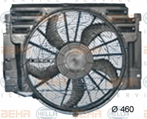 8EW 351 040-661 BEHR/HELLA/PAGID Вентилятор охлаждения радиатора (фото 1)