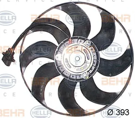 8EW 351 043-561 BEHR/HELLA/PAGID Вентилятор охлаждения радиатора (фото 1)