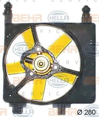 8EW 351 044-421 BEHR/HELLA/PAGID Вентилятор охлаждения радиатора (фото 1)
