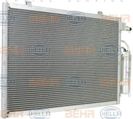 8FC 351 000-401 BEHR/HELLA/PAGID Радиатор кондиционера (фото 6)