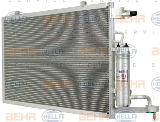 8FC 351 000-401 BEHR/HELLA/PAGID Радиатор кондиционера (фото 7)