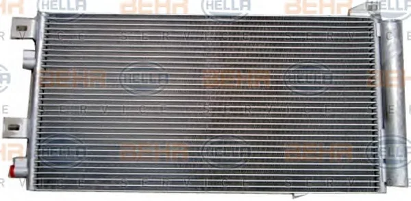 8FC 351 300-641 BEHR/HELLA/PAGID Радиатор кондиционера (фото 2)