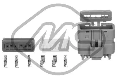93886 METALCAUCHO Ремонтный комплект кабеля, клапан возврата ОГ (фото 1)