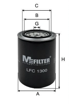 L 1300C MFILTER Фильтр охлаждающей жидкости (фото 1)