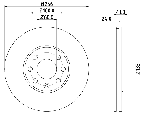 MDK0088 MINTEX Комплект тормозов, дисковый тормозной механизм (фото 2)