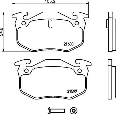 MDK0179 MINTEX Комплект тормозов, дисковый тормозной механизм (фото 1)