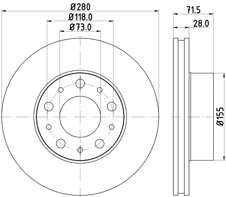 MVK0044 MINTEX Комплект тормозов, дисковый тормозной механизм (фото 3)
