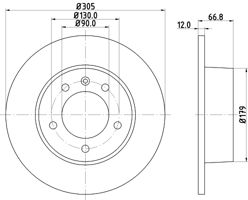 MVK0056 MINTEX Комплект тормозов, дисковый тормозной механизм (фото 2)
