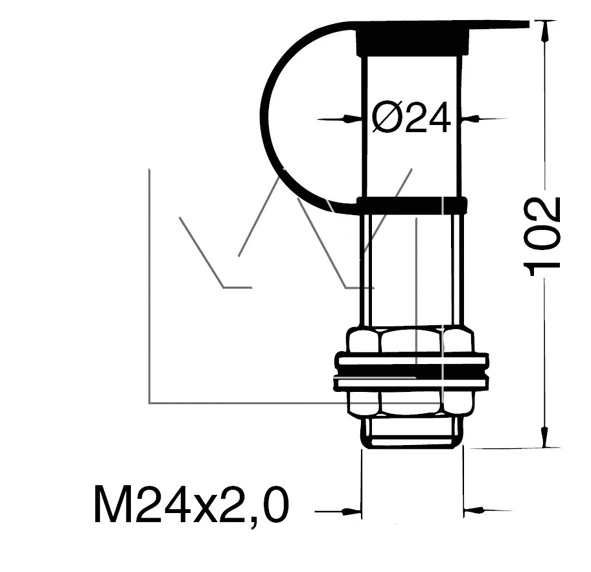 098295563 MONARK Кронштейн лампы, проблесковый ма (фото 2)