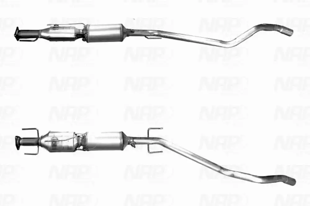 CAD10288 NAP Сажевый / частичный фильтр, система выхлопа ОГ (фото 1)