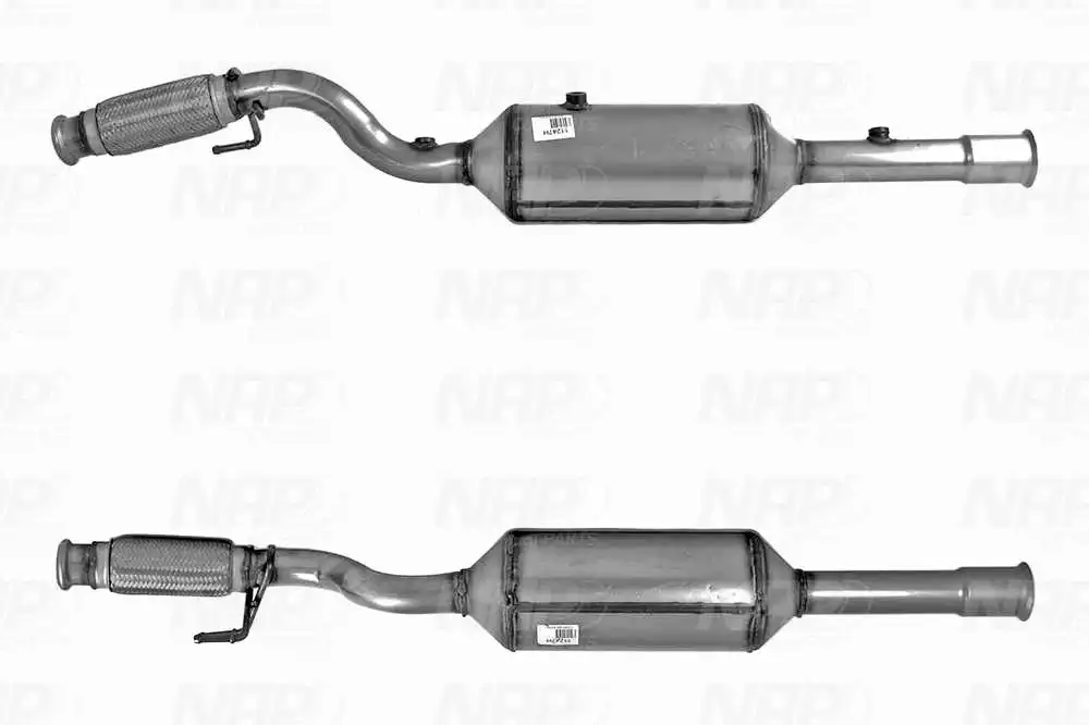 CAD10321 NAP Сажевый / частичный фильтр, система выхлопа ОГ (фото 1)