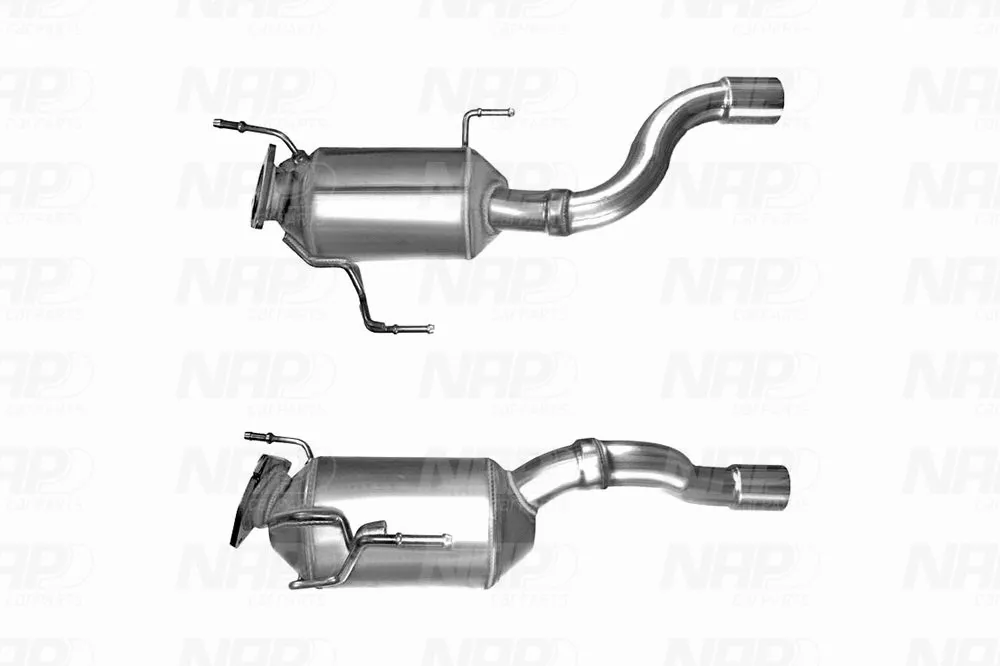 CAD10337 NAP Сажевый / частичный фильтр, система выхлопа ОГ (фото 1)