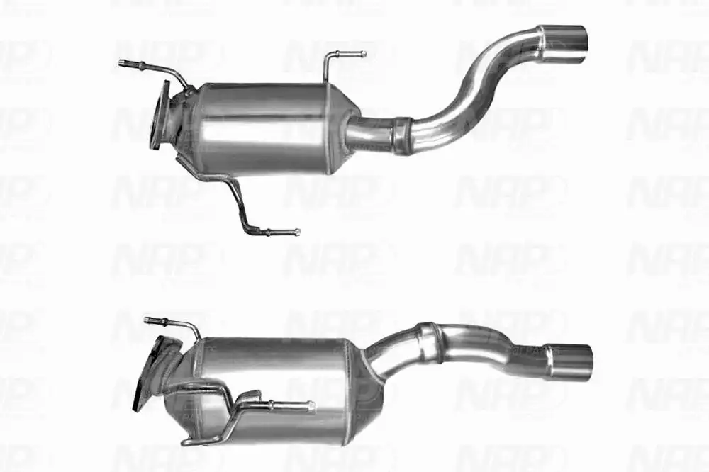 CAD10338 NAP Сажевый / частичный фильтр, система выхлопа ОГ (фото 1)