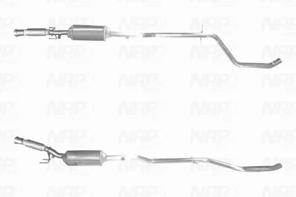 CAD10561 NAP Сажевый / частичный фильтр, система выхлопа ОГ (фото 1)