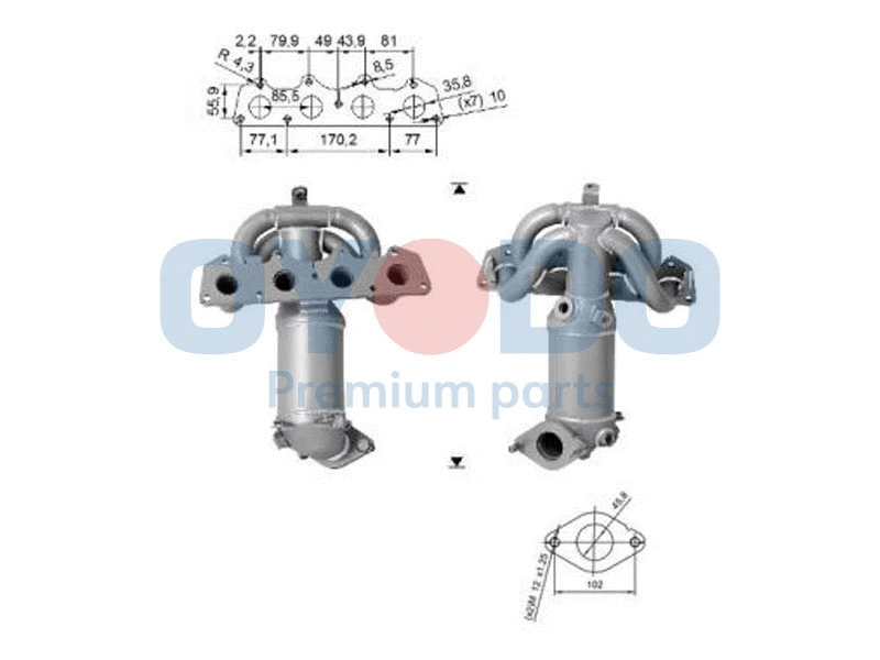 10N0122-OYO Oyodo Катализатор (фото 1)