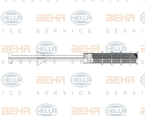 8FT 351 197-711 BEHR/HELLA/PAGID Осушитель кондиционера (фото 1)